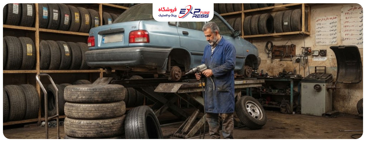 بهترین لاستیک برای پراید
